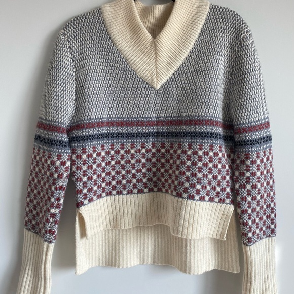 Thom Browne Crab Toy Icon Tweed V Neck Pullover - Picture 3 of 11